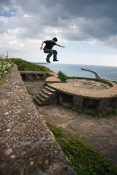 Parkour on things poster