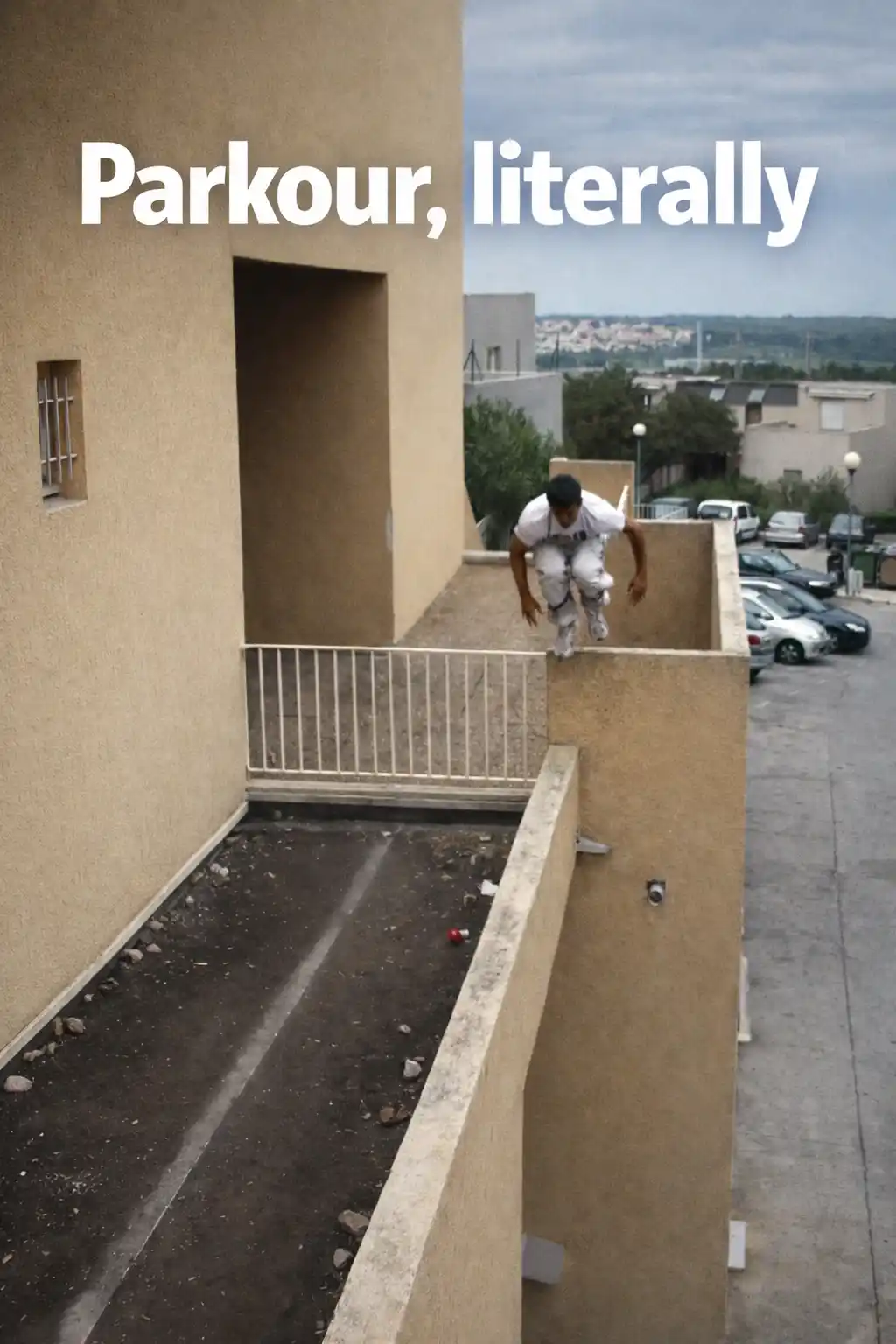 Parkour, literally